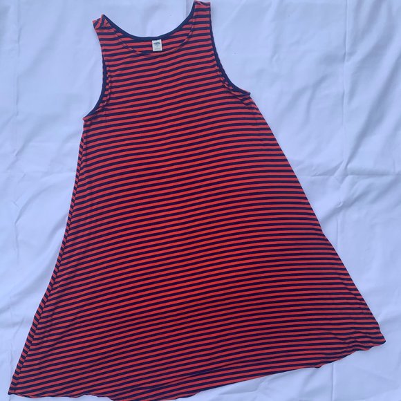 Sleeveless Jersey Swing Dress for Women - Picture 1 of 8